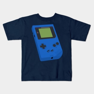 Retro Handheld Blue Kids T-Shirt